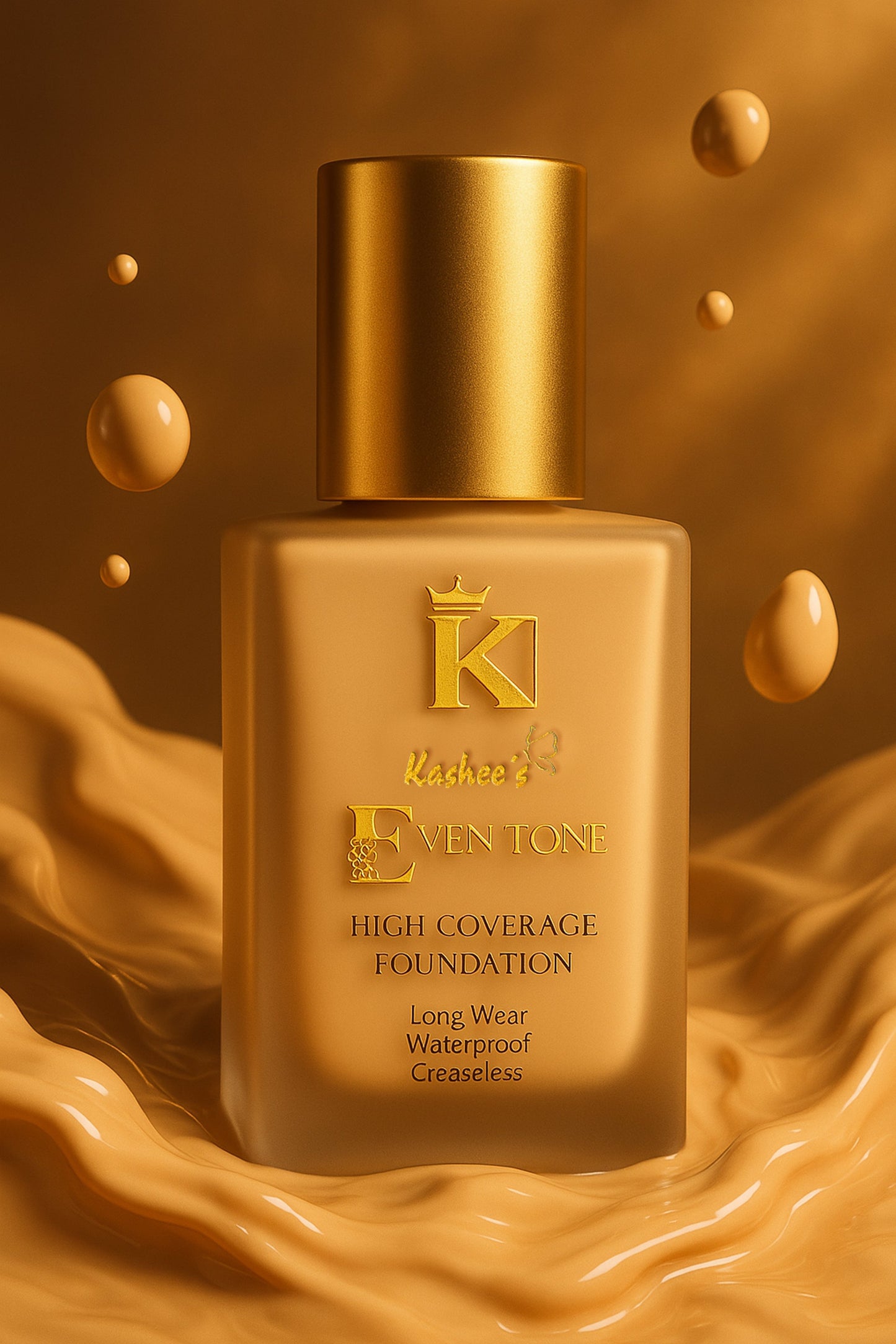 Kashees Eventone High Coverage Liquid Foundation 30ml